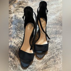 Vince Camuto black block heels - Size 9